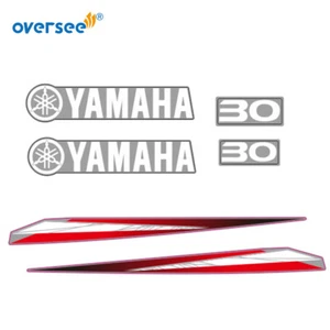Top Cowling Sticker For Yamaha 30HP 2T Outboard Anti-UV Graphics/Sticker Kit - Picture 1 of 3