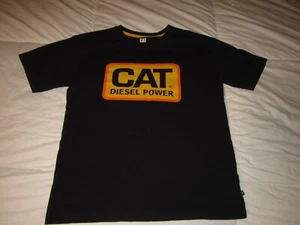 Caterpillar Cat Diesel Power Tee T Shirt Vehicle Machine Machinery Equipment M - Picture 1 of 11
