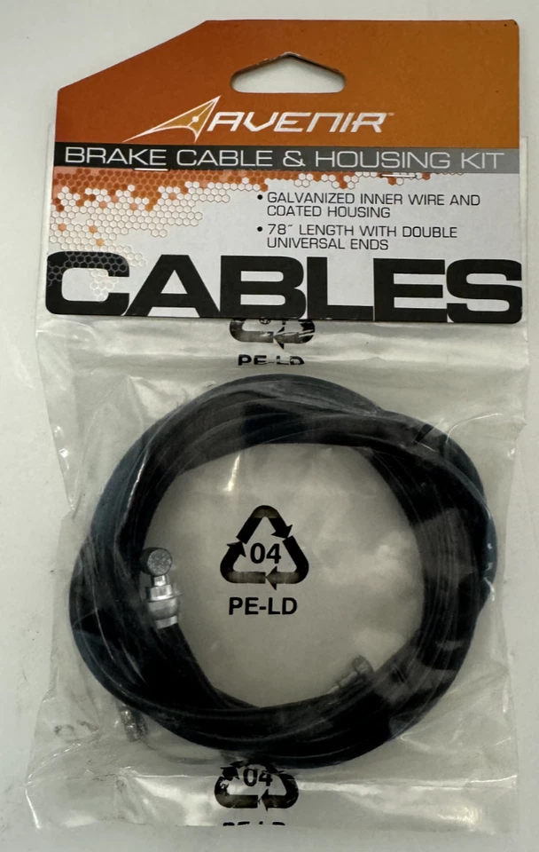 Kit de cables de freno universal Avenir 78" Foto 1 de 2