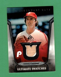 2004 UPPER DECK SP LEGENDARY CUTS STEVE CARLTON BAT RELIC PHILLIES
