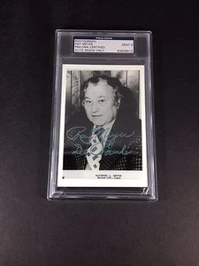 Ray Meyer DePaul HOF Basketball Coach Autograph 3 1/2 X 5 Photo PSA Grade 9 MINT - Picture 1 of 4