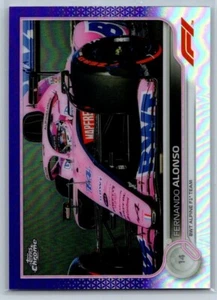 2022 Topps Chrome F1 Purple Fernando Alonso /399 - Bild 1 von 2