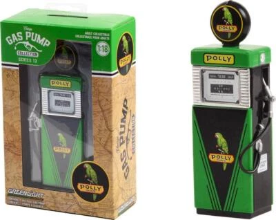 1951 Wayne 505 Gas Pump Polly Gas Green and Black Vintage Gas Pumps Series 13 by - Image 1 of 3