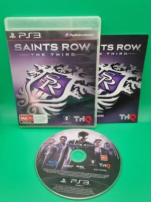Saints Row: The Third - Playstation 3 - Complete W Manual - Very Good Condition - Image 1 of 3