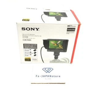 Sony CLM-FHD5 Clip-on 5" Full HD LCD On-Camera Monitor, 1920x1080 CLMFHD5 NEW - Picture 1 of 2