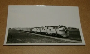 CB&Q Diesel Train Locomotive Empire Builder Shabbona Illinois Photo Grayson - - Picture 1 of 2
