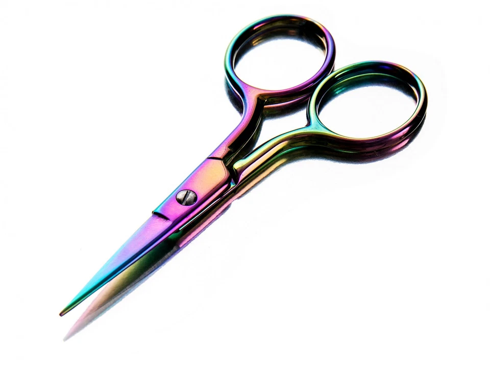 3.5 Inch Rainbow Titanium Embroidery Scissors - Image 1 of 1
