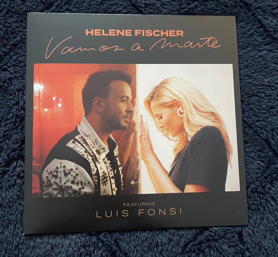 Helene Fischer & Luis Fonsi – "Vamos A Marte" – 7" Vinyl-Single – Neuwertig - Bild 1 von 1
