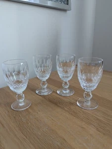 Waterford Crystal Colleen Port Wine Glass Set Of 4 Signed - Picture 1 of 24
