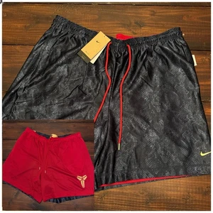 Pantalones Cortos de Baloncesto Nike Kobe Dri-FIT Edición Estándar Reversibles 2XL Rojo Obsidiana - Imagen 1 de 9