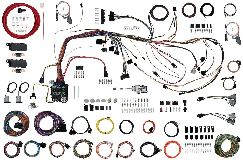 Kit de cableado de actualización clásica American Autowire 510105 Chevy Chevelle 1970-1972 Foto 1 de 3