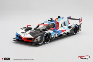 Top Speed - 1:18 BMW M Hybrid V8 GTP No.25 M Team RLL 2024 IMSA Daytona 24 Hr... - Picture 1 of 3