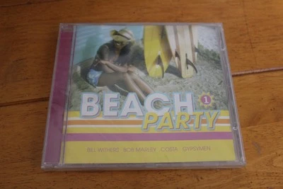 Beach Party CD Bill Withers Bob Marley Gypsymen Compilation 2004 Reggae Pop New - Image 1 of 2
