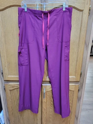 Pantalones Médicos Ladiez Deep Berry Wine de Carhartt Talla Grande Excelente Estado Foto 1 de 4