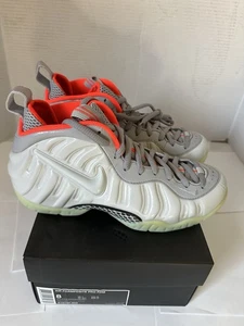 NEW Nike Air Foamposite Pro PRM Pure Platinum PRM 616750-003  Size 8 W/ BOX - Picture 1 of 15