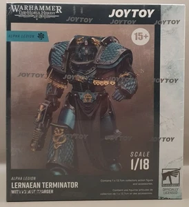 Joytoy WH40K 1/18 Alpha Legion Lernaean Terminator with Volkite Charger JT01277 - Bild 1 von 8