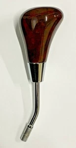 FOR MERCEDES-BENZ GEAR SHIFT KNOB WALNUT AUTOMATIC R129 SL 300 KLASSE 1989-1998 - Picture 1 of 5