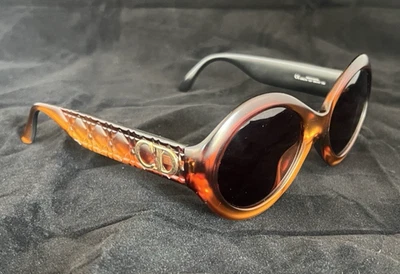 Gafas de sol Christian Dior Greta 12Y Optyl vintage años 80 dorado marrón Austria 54 mm Foto 1 de 4