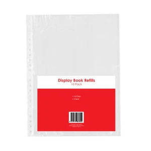 GNS Basic A4 Clear Display Book Refill (Pack of 10) - Picture 1 of 1