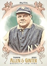 2021 Topps Allen & Ginter #1-350 & INSERTS / You Pick Complete Your Set