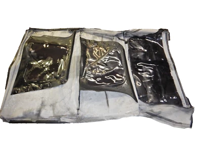 Pavement Ends for Jeep Wrangler TJ 97-06 Soft Top Fabric Black Tinted Window - Imagem 1 de 4