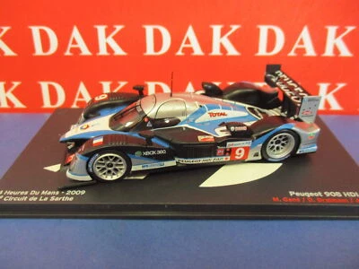 Die cast 1/43 Modellino Auto Peugeot 908 HDI FAP N9 24H Le Mans 2009 D. Brabham - Immagine 1 di 4