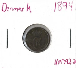 Coin Denmark 1 Øre 1894 KM792.2 - Picture 1 of 3