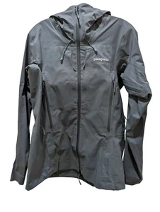 Chaqueta para mujer Patagon Dual Aspect pequeña gris pluma recco $479 nueva con etiquetas - Imagen 1 de 8
