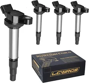 Pack of 4 Ignition Coil Compatible with 1.8 L4 Toyota Corolla Prius Matrix Scion - Picture 1 of 8