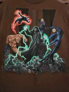 Vintage dead stock with tag 2005 FANTASTIC FOUR 4 T-Shirt Marvel Comics Men's XL - Picture 1 of 9