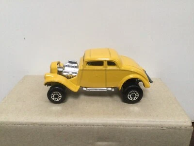 LESNEY MATCHBOX  SUPERFAST MB69D WILLYS HOT ROD PREPRODUCTION YELLOW - Image 1 of 4