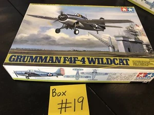 Tamiya 1/48 Grumman F4F4 Wildcat TAM61034 Plastic Models Airplane - Picture 1 of 1