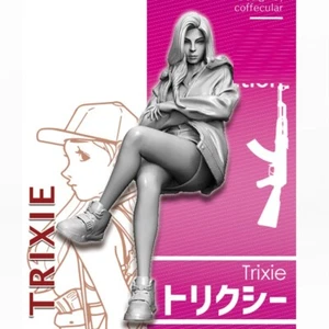1/35 Maßstab Trixie Harz Modellfigur unmontiert und unlackiert Kit - Bild 1 von 6
