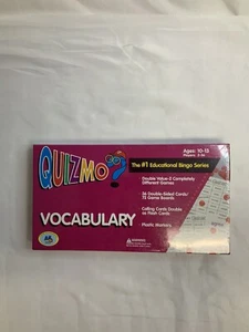 Quizmo ? Vocabulary Educational Bingo Game Learning Advantage Ages 10-13 - Picture 1 of 3