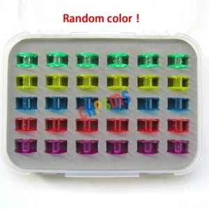 BOX OF 30 BOBBINS PLASTIC for BABYLOCK BROTHER NECCHI VIKING 2518P SA156 - Picture 1 of 6