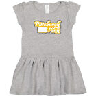 Inktastic Pittsburgh, Pennsylvania Retro Font Toddler Dress State Home City Gift
