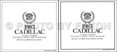 Schema Elettrico Gas Per 1983 Cadillac Deville E Fleetwood Brougham - Immagine 1 di 2