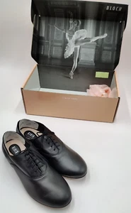 Bloch Tanzschuhe Leder Astaire Damen Tango Schuhe Schnür Halbschuhe Schwarz 37 - Bild 1 von 16