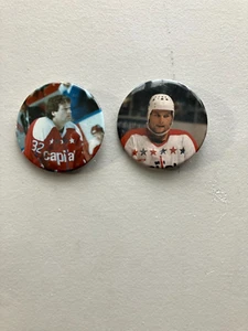 Washington Capitals 2 Dale Hunter 2 1/4'' Pins - Picture 1 of 1