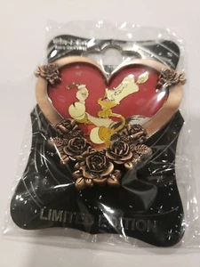 Disney Pin Beauty & the Beast WDI Valentine's Day 2019 Lumiere Fifi LE 133032 - Picture 1 of 4