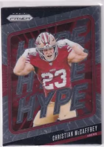2024 Panini Prizm NFL No. 5 Christian McCaffrey Hype - Bild 1 von 2