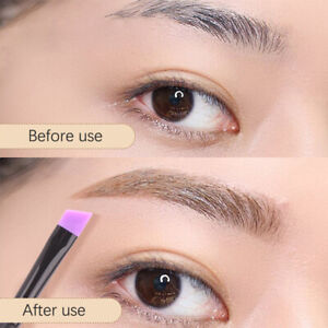 Portable Eyebrow Inclined Angled Brush Eyeliner Eyeshadow Eye Brow Makeup Tools