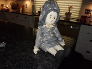 HOLLY HOBBIE ABUELA - 19" - RARO Muñeco de Peluche - Años 70 - Imagen 1 de 7