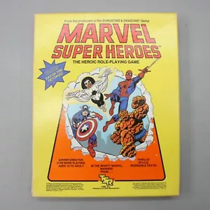 NO COMPLETO - 1984 Marvel Super Heroes Pulpo Heroico Juego de Rol TSR 6850 - Imagen 1 de 12