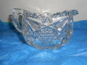 Clear Lead Crystal Gravy Pour - Picture 1 of 7