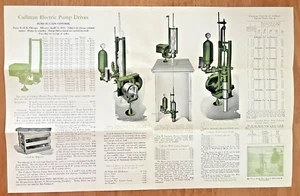 1931 Cullman Electric Water Pump brochure & Letter Cullman Wheel Company Chicago - Bild 1 von 8