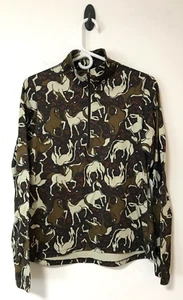 Kerrits 1/4 Zip Shirt Size Medium Horse Riding Equestrian Thumb Hole Long Sleeve - Picture 1 of 12