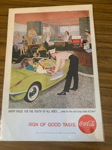 Magazine ad Coca Cola, Vintage 1957, 63/4" X 10". See Comments and Picture. - Picture 1 of 4