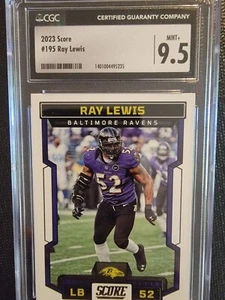 2023 Ray Lewis Panini CGC Graded - Picture 1 of 5