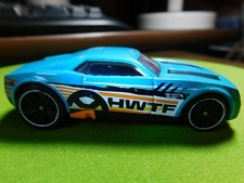 Car~Hot Wheels 2014 Blue Bully Goat 1:64 Rare